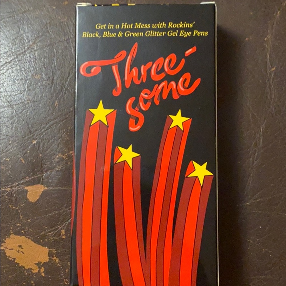 Rockins Cosmetics Three-Some Glitter Gel Eye Pens
